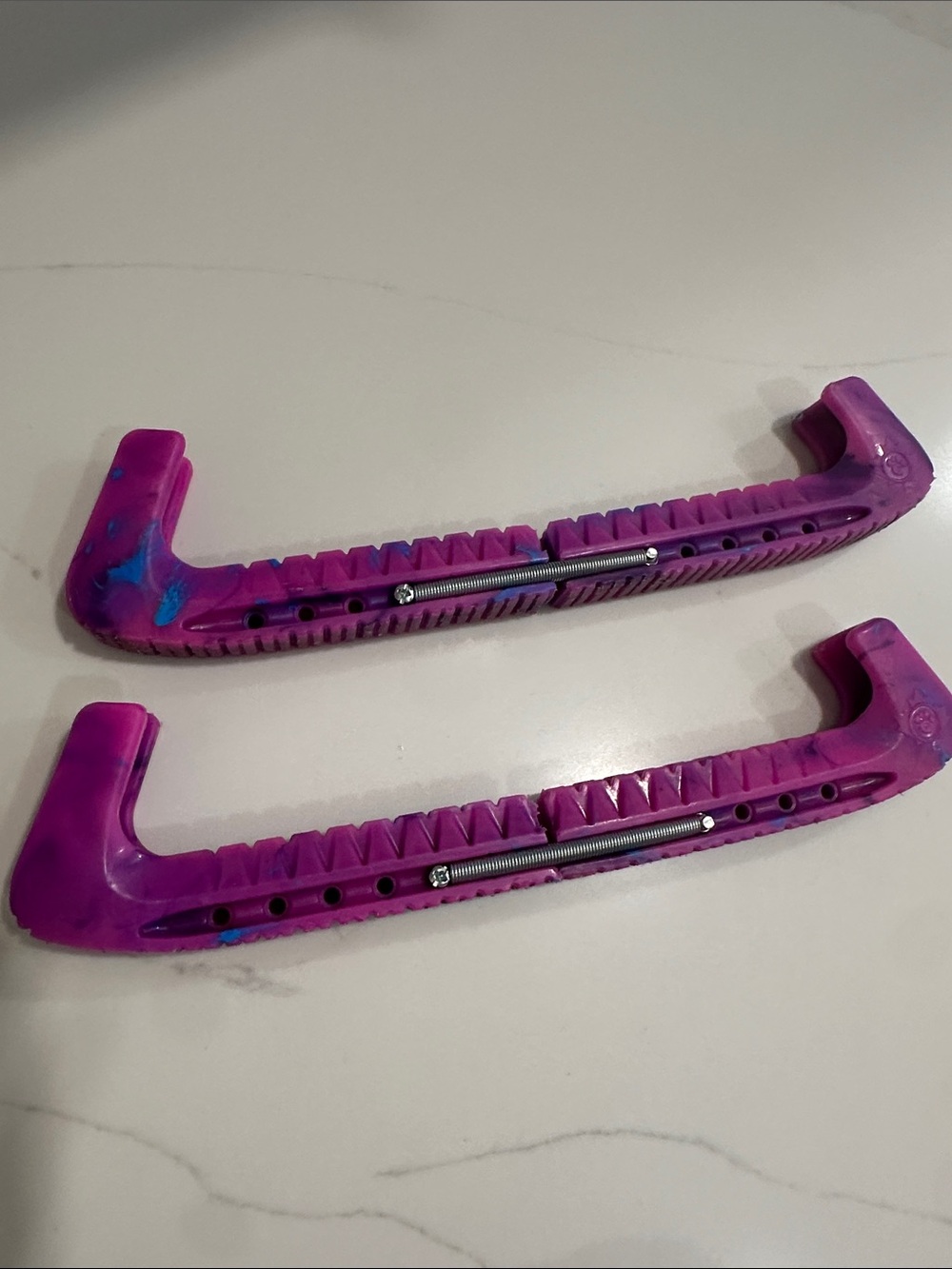 Purple Kids Skate Blade Guards — Durable Protective Covers